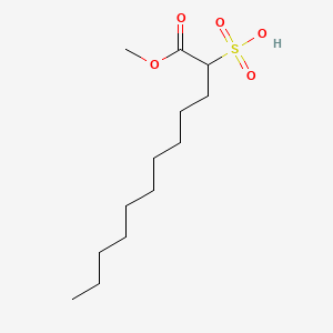 Dodecanoic acid, 2-sulfo-, 1-methyl ester