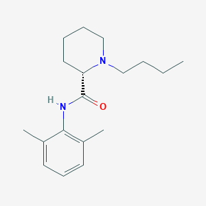 molecular formula C18H28N2O B138063 Levobupivacaine CAS No. 27262-47-1