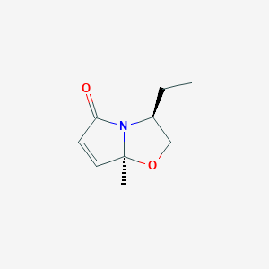 (3S,7aS)-3-ethyl-7a-methyl-2,3-dihydropyrrolo[2,1-b][1,3]oxazol-5-one