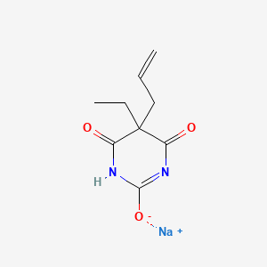 Barbituric acid, 5-allyl-5-ethyl-, sodium salt