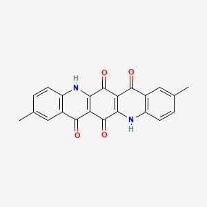 2,9-Dimethylquino[2,3-b]acridine-6,7,13,14(5h,12h)-tetrone