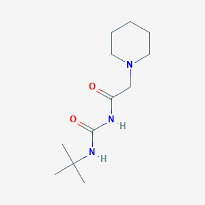 1-Piperidineacetamide,N-[[(1,1-dimethylethyl)amino]carbonyl]-(9CI)