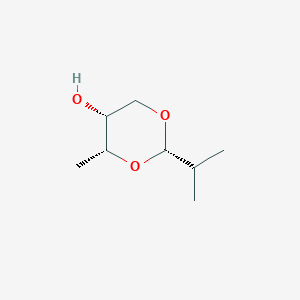 1,3-Dioxan-5-ol,4-methyl-2-(1-methylethyl)-,(2alpha,4alpha,5alpha)-(9CI)