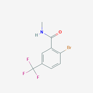 2-Bromo-N-methyl-5-(trifluoromethyl)benzamide