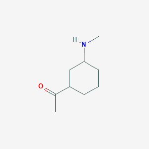 Ethanone, 1-[3-(methylamino)cyclohexyl]-