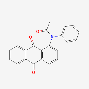 Acetamide, N-(9,10-dihydro-9,10-dioxo-1-anthracenyl)-N-phenyl-