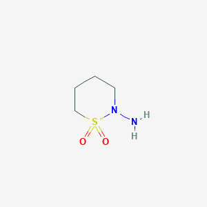 2H-1,2-Thiazin-2-amine,tetrahydro-,1,1-dioxide(9CI)