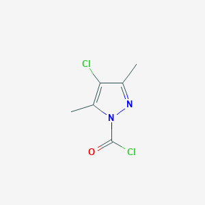 4-Chloro-3,5-dimethyl-1H-pyrazole-1-carbonyl chloride