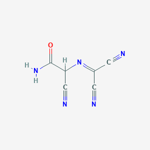 Acetamide,2-cyano-2-[(dicyanomethylene)amino]-