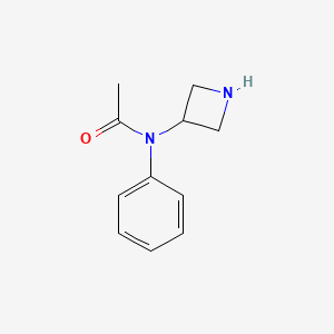 N-(azetidin-3-yl)-N-phenylacetamide