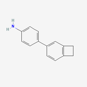 4-(4-Cyclobutylphenyl)aniline