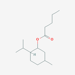 molecular formula C15H28O2 B13807449 Menthyl valerate 