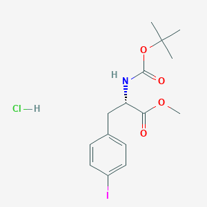 Methyl(S)-2-(tert-butoxycarbonylamino)-3-(4-iodophenyl)propanoate