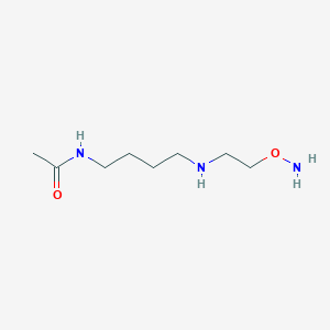 N-(4-{[2-(Aminooxy)ethyl]amino}butyl)acetamide