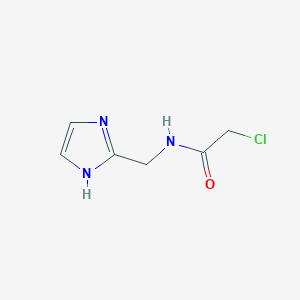 Acetamide,2-chloro-N-(1H-imidazol-2-ylmethyl)-