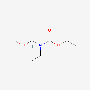 ethyl N-ethyl-N-(1-methoxyethyl)carbamate