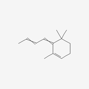 Cyclohexene, 6-(2-butenylidene)-1,5,5-trimethyl-