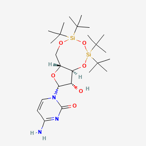 1-[(6aR,8R,9S,9aS)-2,2,4,4-tetratert-butyl-9-hydroxy-6a,8,9,9a-tetrahydro-6H-furo[3,2-f][1,3,5,2,4]trioxadisilocin-8-yl]-4-aminopyrimidin-2-one