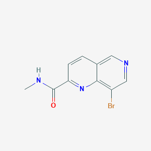 8-Bromo-[1,6]naphthyridine-2-carboxylic acid methylamide