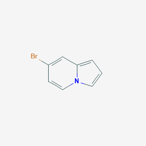 molecular formula C8H6BrN B1380769 7-Bromoindolizine CAS No. 1539657-44-7