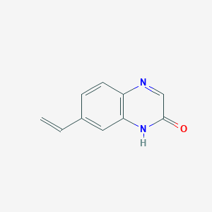 7-ethenyl-1H-quinoxalin-2-one