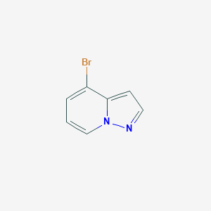 molecular formula C7H5BrN2 B1380773 4-Bromopyrazolo[1,5-a]pyridine CAS No. 1427404-87-2