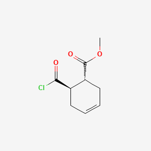 methyl (1R,6R)-6-carbonochloridoylcyclohex-3-ene-1-carboxylate