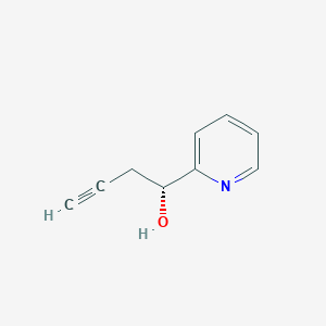 2-Pyridinemethanol,alpha-2-propynyl-,(alphaR)-(9CI)