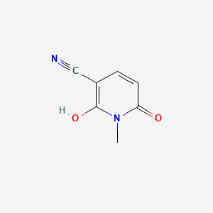 1,6-Dihydro-2-hydroxy-1-methyl-6-oxonicotinonitrile