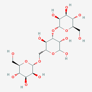 alpha-D-Manp-(1->3)-[alpha-D-Manp-(1->6)]-D-Manp