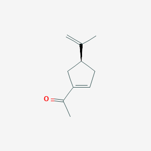 1-[(4S)-4-prop-1-en-2-ylcyclopenten-1-yl]ethanone