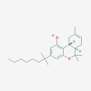 (6Ar,10ar)-3-(1,1-dimethylheptyl)-6,6,9-trimethyl-6a,7,10,10a-tetrahydro-6H-dibenzo[b,d]pyran-1-ol