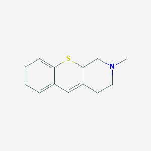 2H-[1]Benzothiopyrano[2,3-c]pyridine,1,3,4,10a-tetrahydro-2-methyl-,(+)-(8CI)