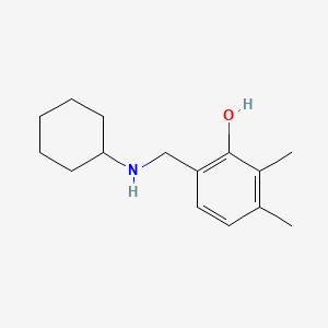 (Cyclohexylaminomethyl)xylenol