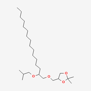 2,2-Dimethyl-4-[[[2-(2-methylpropoxy)hexadecyl]oxy]methyl]-1,3-dioxolane