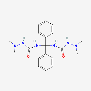 4,4'-(Diphenylmethylene)bis[1,1-dimethylsemicarbazide]