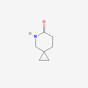 molecular formula C7H11NO B1380818 5-Azaspiro[2.5]octan-6-one CAS No. 1378599-96-2