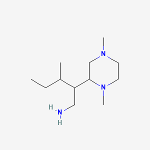 2-(1-sec-Butyl-2-(dimethylamino)ethyl)piperazine