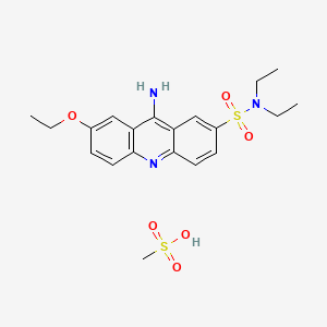 2-Acridinesulfonamide, 9-amino-7-ethoxy-N,N-diethyl-, monomethanesulfonate