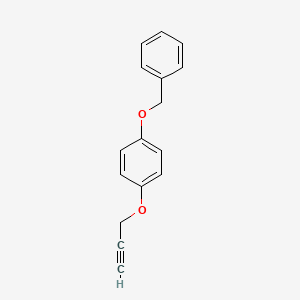 Benzene, 1-(benzyloxy)-4-(2-propynyloxy)-(7CI,8CI)