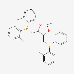 (-)-2-Isopropylidene-2,3-dihydroxy-1,4-bis[bis(2-methylphenyl)phosphino]butane