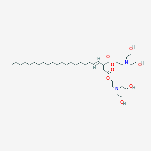 Bis[2-[bis-(2-hydroxyethyl)amino]ethyl]icosenylsuccinate