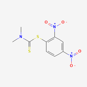 Carbamodithioic acid, dimethyl-, 2,4-dinitrophenyl ester