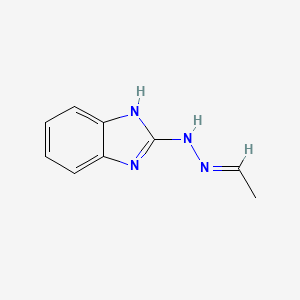 Acetaldehyde,1H-benzo[D]imidazol-2-ylhydrazone