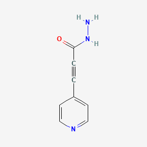 3-Pyridin-4-ylprop-2-ynehydrazide