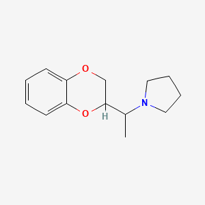 2-(1-Pyrrolidinoethyl)-1,4-benzodioxane