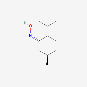 (NZ)-N-[(5R)-5-methyl-2-propan-2-ylidenecyclohexylidene]hydroxylamine