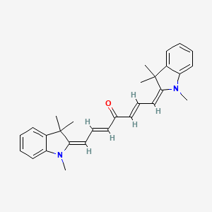 (2E,5E)-1,7-Bis(1,3,3-trimethyl-1,3-dihydro-2H-indol-2-ylidene)-2,5-heptadien-4-one