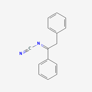 1,2-Diphenylethylidenecyanamide