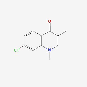 7-Chloro-1,3-dimethyl-1,2,3,4-tetrahydro-4-quinolinone